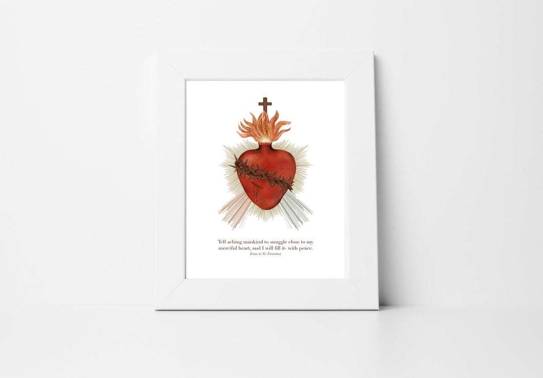Divine Mercy Heart