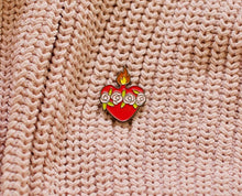 Load image into Gallery viewer, Immaculate Heart/ soft enamel pin
